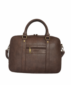 High-Quality Laptop Bag - Coffee