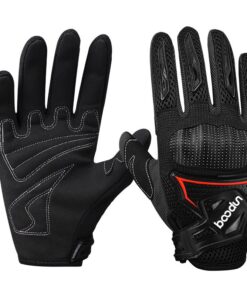 High Quality Motorbike Gloves - Black - XL