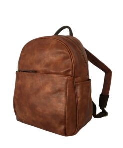 High Quality Rainproof Laptop Backpack - Brown