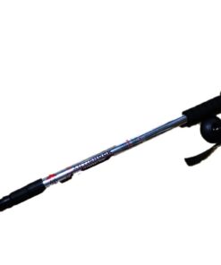 Hiking Stick - Telescopic Hook Handle - Silver