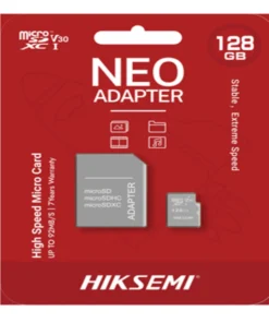 HikSemi Neo 128GB MicroSD Card + Adapter Storage
