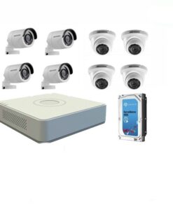 Hikvision 1080p 8 Channel Turbo HD Kit with 1TB HDD DIY CCTV Kit