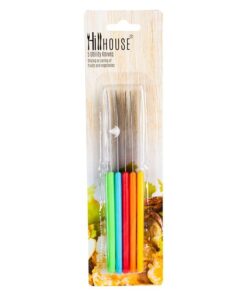 Hillhouse - 5 Piece- Knife Set - Various Colours - 12 Pack
