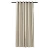 Himmel Almond Dakota Textured 100% Block Out Eyelet Curtain