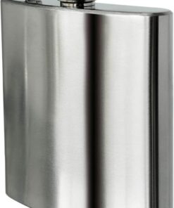 Hip Flask 200ml 12x10cm Stainless Steel
