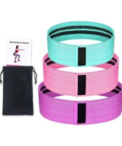Hip Resistance Bands - 3 Pieces