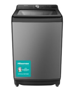 Hisense 16Kg Smart Top Loader Washing Machine with Inverter-Premium Black
