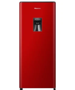 Hisense 177L Single Door Fridge Water Dispenser H235RRE-WD Red