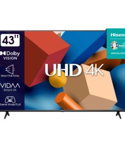 Hisense 43" A6K 4K UHD Smart TV with HDR & Dolby Digital