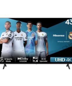 Hisense 43" A6N 4K UHD Smart TV with HDR & Dolby Vision