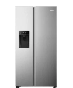 Hisense 474L Side By Side Fridge Freezer Stainless Steel H690SSIDL