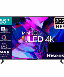 Hisense 55" U7K 120Hz 4K Smart Mini-LED ULED TV with Quantum Dot & HDR10+