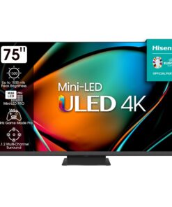 Hisense 75" U8K 144Hz 4K Smart Mini-LED Pro ULED TV with Quantum Dot & HDR
