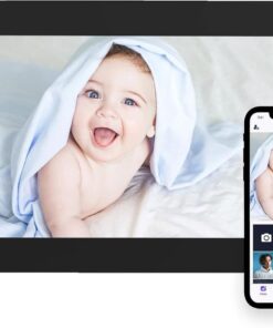 HiveTec 10.1" Digital Photo Frame with WiFi, 16GB Storage & Touchscreen