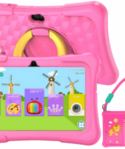 HiveTec 7" Kids Tablet with 4GB (2+2) RAM, Parental Controls & Case