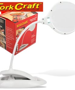 TORK CRAFT Rechargeable Magnifying USB Desk Lamp
