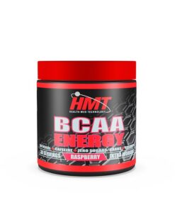 HMT BCAA Energy+caffeine (Vegan Friendly) 30 Servings - Raspberry