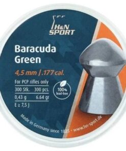 H&N Baracuda Green Pellets 4.5mm 6.64gr - 300-Piece