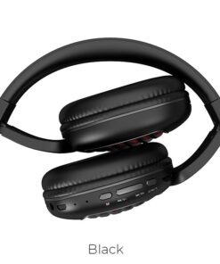 Hoco W23 Wireless Bluetooth Headphones + 1 Hoco Cleaning Wipe - Black