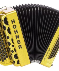 HOHNER Fun Nova II 80 light, gold glitter, C-stepped Accordion