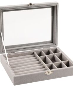 Home Beauty Modern Large Capacity Jewellery Storage Box (20x15x5cm)