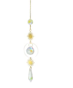 Home Decor Crystal Chime Summer Sun