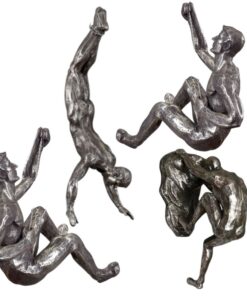 Home Decor Nordic Pro Right Hanging Rock Climbing Ornament Set Of 4