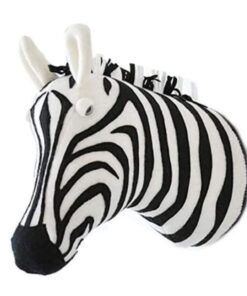 Home Decor Plush stuffed Wall Mounted Safri Animal Heads