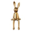 Home Decor Simple Elegant Seated Rabbit Sculpture Ornament (21cm)