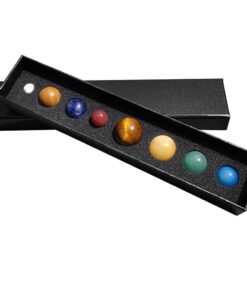 Home Planet Crystal Stones Solar System Balls Ornament For Decor-8 Piece