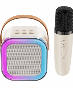 Home Theater Mini Speaker Karaoke Blue tooth Wireless Portable Microphone