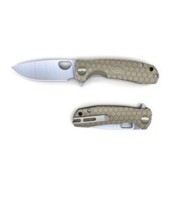 Honey badger HB1022 small tan knife