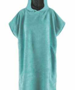 Hood Guise Hooded Microfiber Changing Beach Towel Surfer Poncho - Turquoise - 2XL