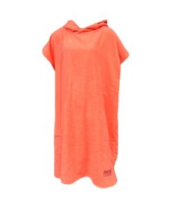 Hood Guise Hooded Microfiber Changing Beach Towel Surfers Poncho - Coral - L