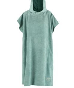 Hood Guise Hooded Microfiber Changing Beach Towel Surfers Poncho - Sage - 3XL