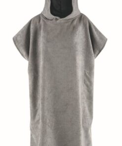 Hood Guise Microfiber Hooded Changing Poncho Surfers Towel Charcoal - 2XL