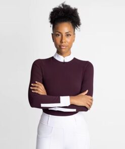Horse Riding Long Sleeve Competition Shirt