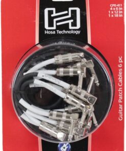 Hosa Guitar Patch Cables 6 Pack