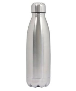 Hot & Cold Water Stainless Steel Vacuum Bottle - Silver (0.5L)