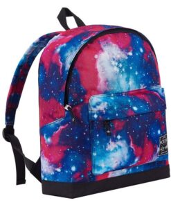 Hot Tuna Galaxy Backpack - Pink & Blue (Parallel Import)