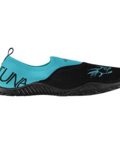 Hot Tuna Ladies Aqua Water Shoes - Black & Turquoise (Parallel Import) - UK 6