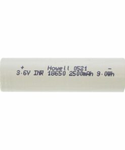 Howell INR18650 2500mAh Battery - Flat Top