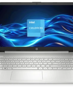 HP 15s IntelÂ® CeleronÂ® N4500 4GB RAM 256GB SSD Storage Silver Laptop