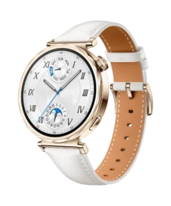 Huawei Watch GT 5 GPS 41mm, White Leather Strap