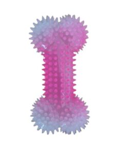 Hubbe Bone Chew Teeth Cleaner Toy - Pink