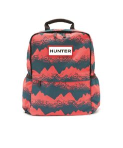 Hunter Original Nylon Backpack - Rythmic Pink Storm Print