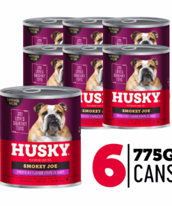 Husky Smokey Joe Meaty Strips (6 x 775g Cans) - Canned Dog Food