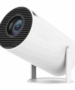 HY300 - Portable LED Multimedia Projector With 260 Lumens Brightness -White
