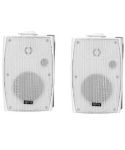 Hybrid W4 100V - 4" Passive Two - Way Wall Mount Speaker (White) - Pair