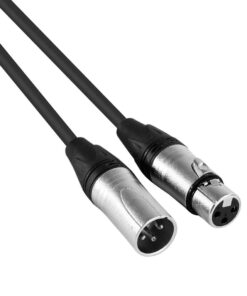 Hybrid XLR male â XLR female Microphone cable